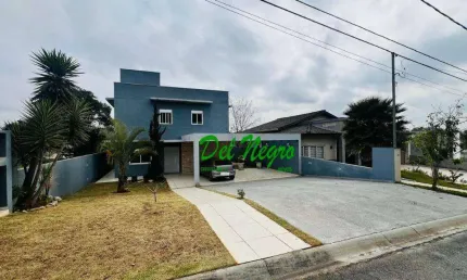 Casa com 4 suítes à venda, 300 m² - reserva santa maria, granja viana.
