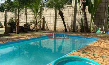 Chácara com 2 dormitórios para alugar e com edícula, 1250 m² por R$ 5.500/mês - Vale Verde - Santo Antônio de Posse/SP