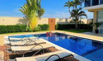 Casa com 4 dormitórios para alugar, 419 m² por R$ 16.000,00/mês - Tamboré - Jaguariúna/SP