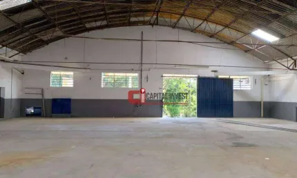 Barracão para alugar, 750 m² por r$ 11.250/mês - centro - pedreira/sp