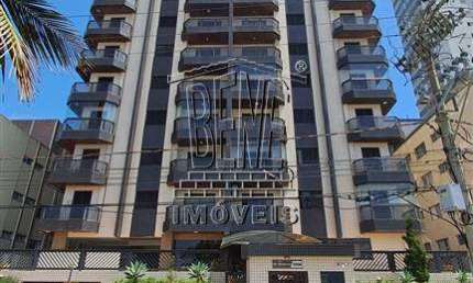 Apartamento com 1 dormitório suíte, prédio frente mar - Vila Caiçara