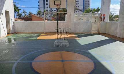Apartamento com 2 dormitórios, prédio frente mar, bal. Flórida