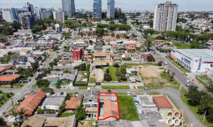 Terreno - R Desembargador Augusto Guimaraes Cortes, 150 - Campina do Siqueira - Curitiba PR
