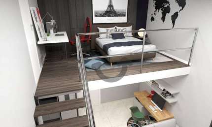 Apartamento loft à venda - Universitário - Santa Cruz do Sul/RS