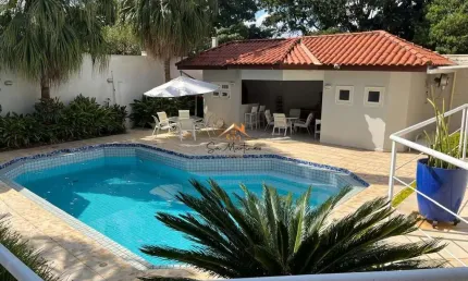 Espetacular casa de luxo em condomínio na Chácara Malota, Jundiaí-SP: 5 quartos, 3 suítes, 3 salas, 6 banheiros, 4 vagas, 601m²!
