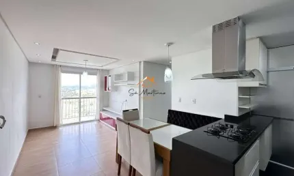 Apartamento à venda em jundiaí-sp: 2 quartos, 2 salas, 1 banheiro, 1 vaga, 61m² no jardim tamoio - imperdível!