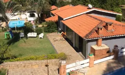 Casa em condomínio fechado com 5 quartos à venda na Rua Alfredo Vaz Cerquinho, SN, Cafezal IV, Itupeva por R$ 1.350.000