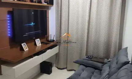 Apartamento à venda em Jundiaí-SP, no Jardim Santa Gertrudes: 2 quartos, 1 sala, 1 banheiro, 1 vaga de garagem, 52,85 m² de área.
