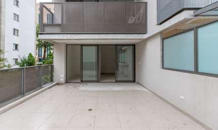Confortável apartamento garden para venda com 1 quarto, 68.6m²