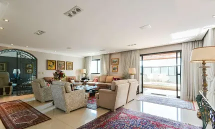 Sensacional apartamento tipo para venda em Jardim Anália Franco com 4 quartos, sendo 4 suítes, 374m²