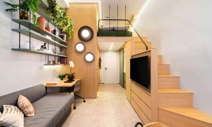 Funcional studio para venda em Vila Mariana com 1 quarto, 24m²
