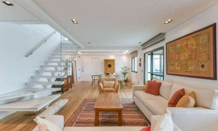 Elegante cobertura para venda com 4 quartos, sendo 4 suítes, 305m²