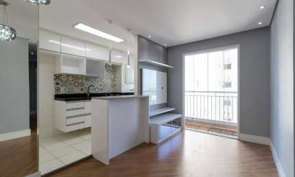 Confortável apartamento tipo para venda com 2 quartos, sendo 1 suíte, 54m²
