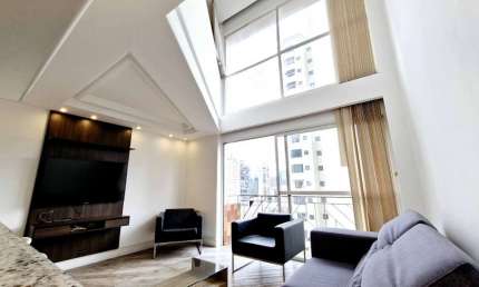 Sensacional duplex para venda com 1 quarto, sendo 1 suíte, 57m²