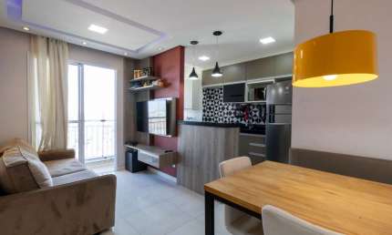 Aconchegante apartamento tipo para venda com 2 quartos, sendo 1 suíte, 54m²
