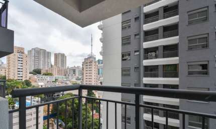 Atraente apartamento tipo para venda em Paraíso com 1 quarto, sendo 1 suíte, 21m²