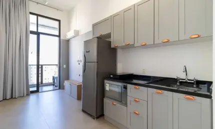 Kitnet / Stúdio à venda na Alameda dos Arapanés, 195, Moema, São Paulo