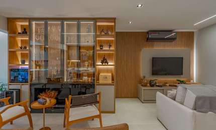 Confortável apartamento garden para venda com 3 quartos, sendo 3 suítes, 228m²