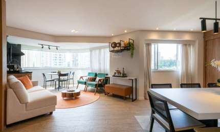 Deslumbrante apartamento tipo para venda e locação com 3 quartos, sendo 2 suítes, 116m²