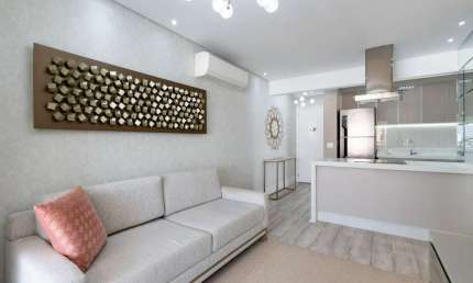 Agradável apartamento tipo para venda com 2 quartos, sendo 1 suíte, 64m²