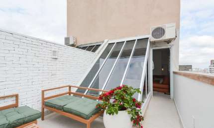 Aconchegante cobertura para venda com 1 quarto, 80m²