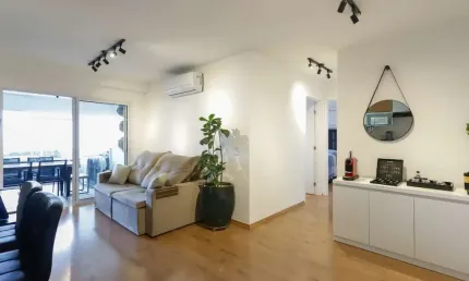 Elegante apartamento tipo para venda em água branca com 2 quartos, sendo 1 suíte, 79m²