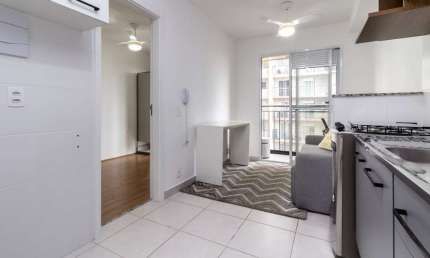 Sensacional apartamento tipo para venda em Vila Romana com 1 quarto, sendo 1 suíte, 30m²