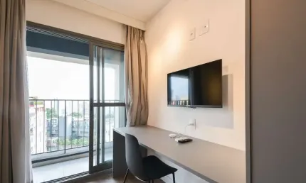 Elegante studio para venda em cerqueira césar com 1 quarto, 26m²