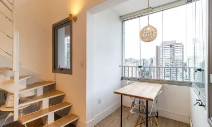 Deslumbrante studio para venda em brooklin com 1 quarto, 30m²