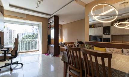 Aconchegante apartamento tipo para venda em Jaguaré com 2 quartos, sendo 1 suíte, 70m²
