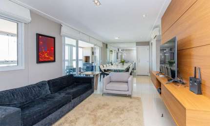 Atraente apartamento tipo para venda em Brooklin com 3 quartos, sendo 3 suítes, 138m²