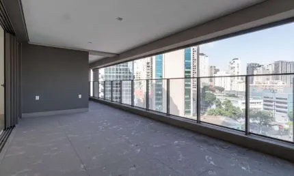 Funcional apartamento tipo para venda em Vila Nova Conceição com 3 quartos, sendo 3 suítes, 160m²