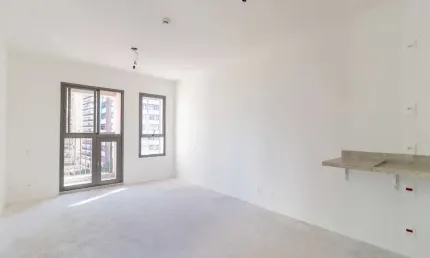 Aconchegante apartamento tipo para venda em Santo Amaro com 1 quarto, 32m²