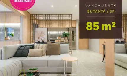 Funcional apartamento tipo para venda em Butantã com 3 quartos, sendo 1 suíte, 85m²
