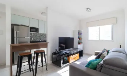 Versátil apartamento tipo para venda em quinta da paineira com 1 quarto, 35m²