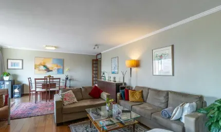 Aconchegante apartamento tipo para venda em vila congonhas com 3 quartos, sendo 1 suíte, 140m²