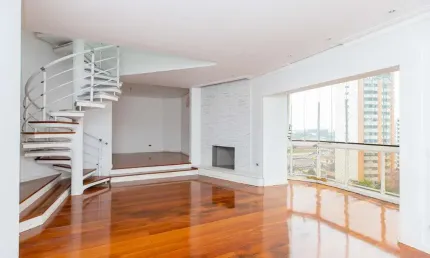Atraente cobertura para venda em indianópolis com 4 quartos, sendo 3 suítes, 400m²