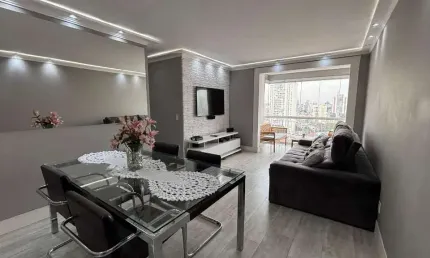Aconchegante apartamento tipo para venda em vila gomes cardim com 3 quartos, sendo 2 suítes, 87m²