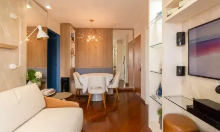 Espetacular apartamento tipo para venda em vila olímpia com 2 quartos, sendo 1 suíte, 55m²