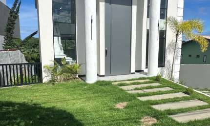Casa em condomínio fechado com 4 quartos à venda na Rua Caraíva, 00, Abrantes, Camaçari