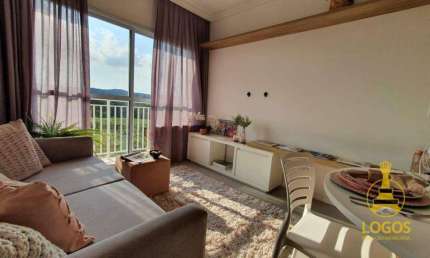 Apartamento com 2 dormitórios à venda, 68 m² por R$ 365.000,00 - Atibaia Belvedere - Atibaia/SP