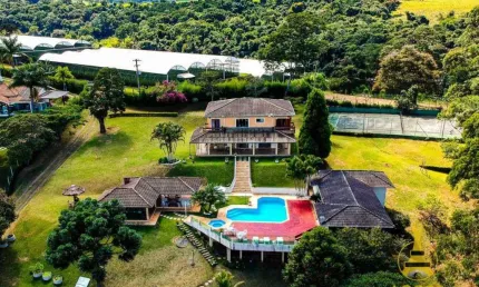 Sítio com 4 dormitórios à venda, 10000 m² por R$ 6.000.000,00 - Zona Rural - Joanópolis/SP
