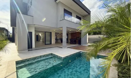 Casa em condomínio fechado com 4 quartos à venda na Avenida Loth Bagunha Maldos, Rua José Fábio Tau, Jardim do Golfe, São José dos Campos