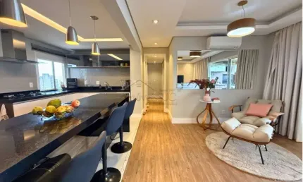 Apartamento com 3 quartos à venda na Rua Benedito Osvaldo Lecques, Bloco C - Best Point, Jardim Aquárius, São José dos Campos