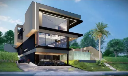 Casa em condomínio fechado com 6 quartos à venda na Avenida Paratehy, Quadra X, Lote 3 (Sul), Urbanova, São José dos Campos
