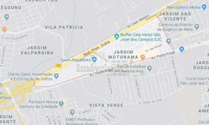 Terreno à venda na Rodovia Presidente Dutra, Km 137, Jardim Motorama, São José dos Campos