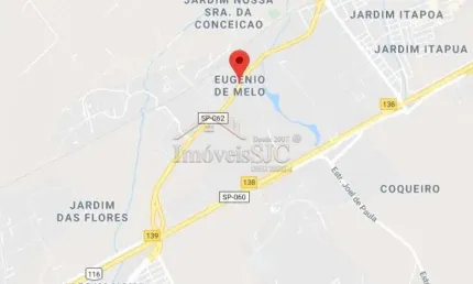 Terreno à venda na Via Presidente Dutra, Km136, Eugênio de Mello, São José dos Campos