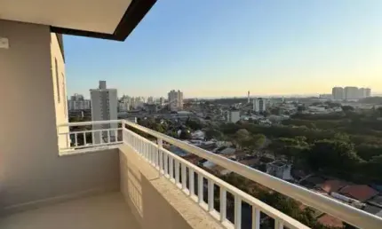 Apartamento novo com vista livre no parque industrial