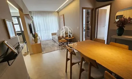 Apartamento mobiliado 3 suítes 100m² |  2 vagas  -bento ferreira, vitória, es