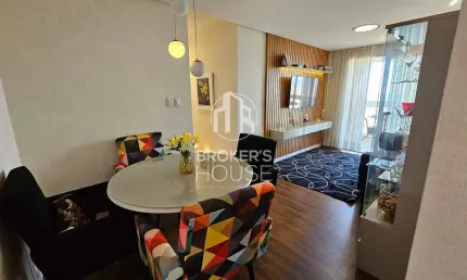 Apartamento à venda 3 quartos com vista mar eterna 2 vagas soltas, jardim camburi, vitória, es